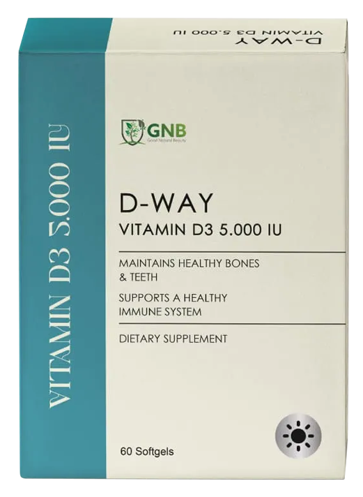 D-Way Vitamin D3 5.000 IU
